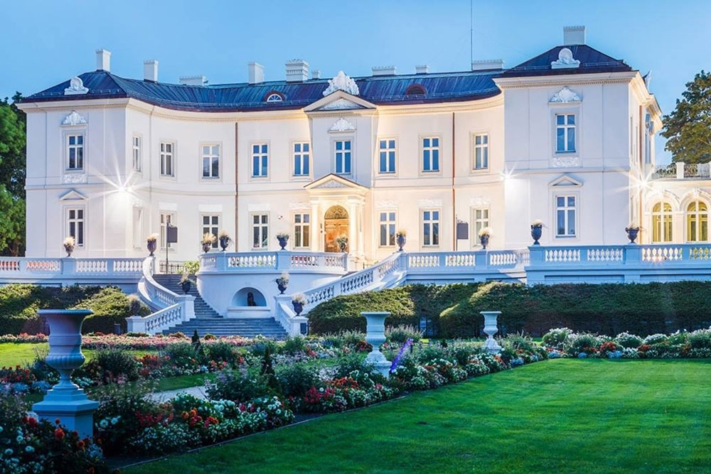 Palacio Tiskeviciai, sede del museo del ámbar en Palanga